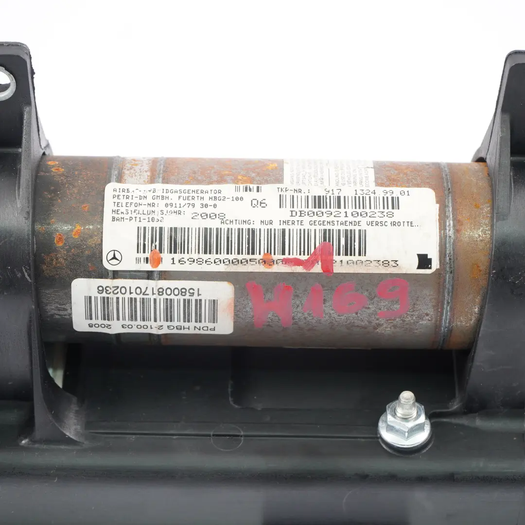  Airbag Module Mercedes W169 W245 Front Passenger Side Dashboard - SKU A1698600005 - Part number A1698600005