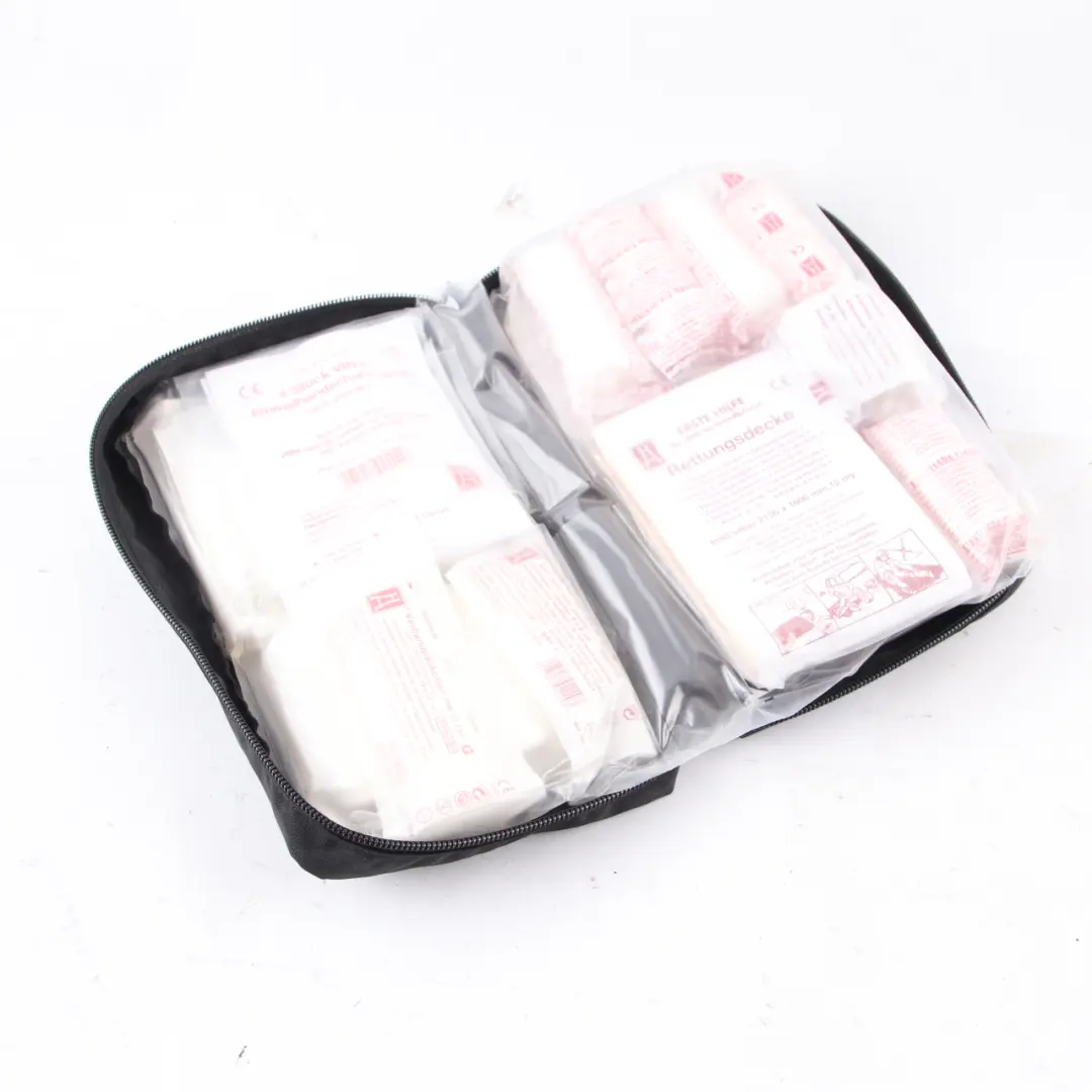 First Aid Mercedes W169 W203 W212 Emergency Medical Kit Pouch Box - SKU A1698600150-2 - Part number A1698600150
