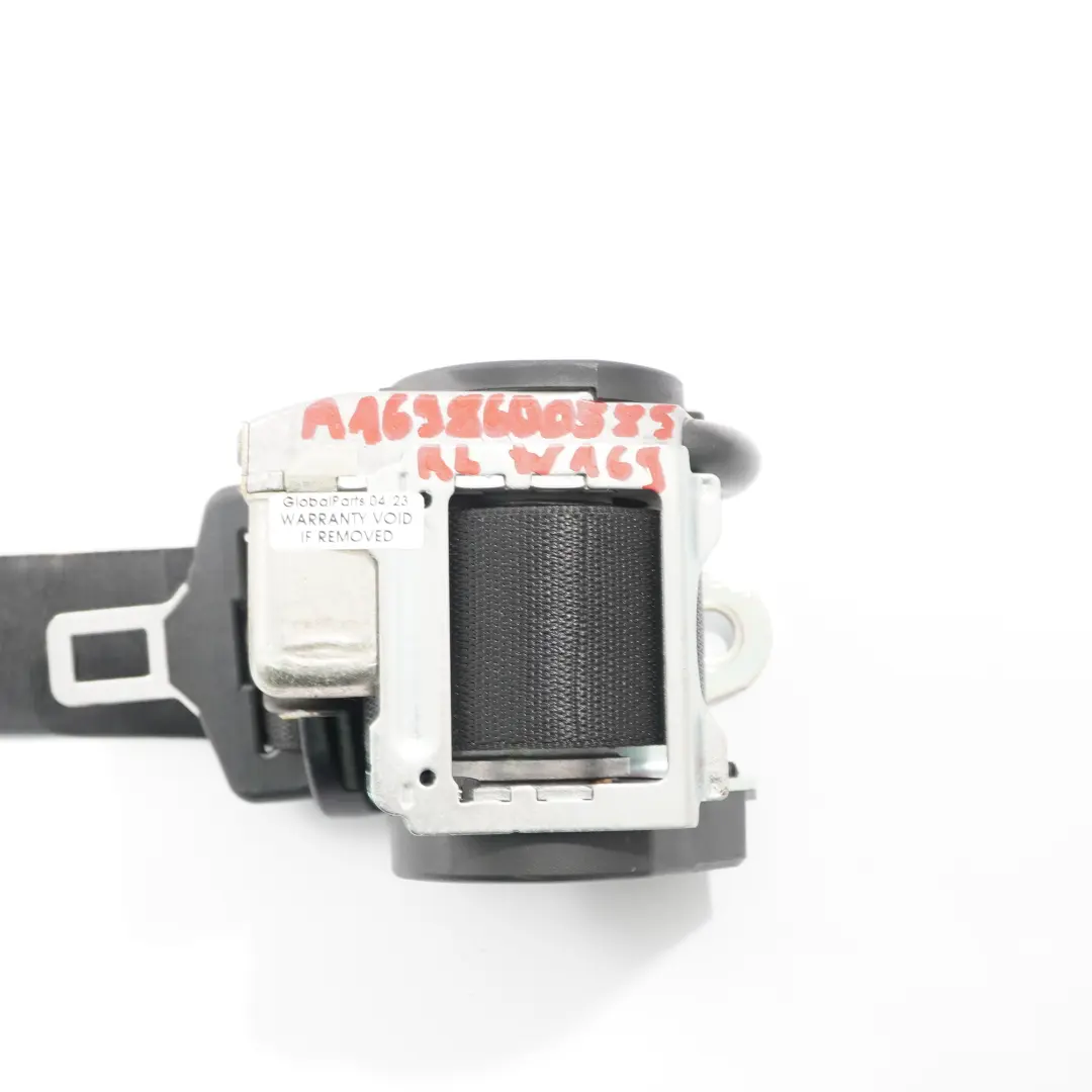 Mercedes W169 Sicher Heitsgurt Hinten Links Schwarz - SKU A1698600585 - Teilenummer A1698600585