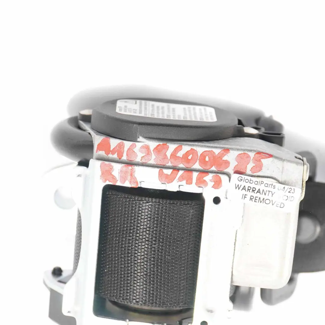 Mercedes W169 Sicherheitsgurt hinten rechts Schwarz - SKU A1698600685 - Teilenummer A1698600685