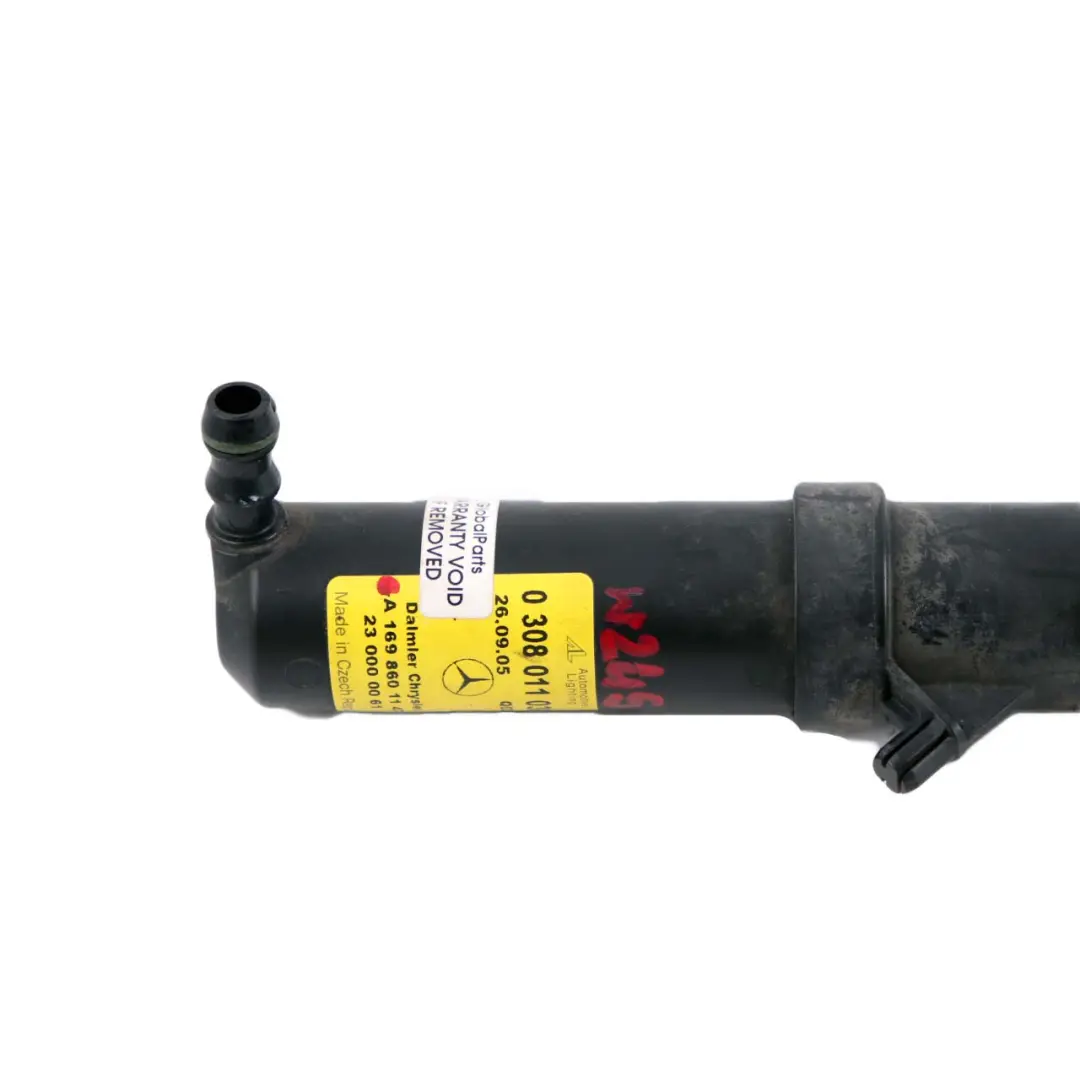 Mercedes-Benz B W245 Left N/S Headlamp Headlight Washer Nozzle Jet to with Part number A1698601147 Mercedes-Benz B W245 Left N/S Headlamp Headlight Washer Nozzle Jet - SKU A1698601147 - Part number A1698601147