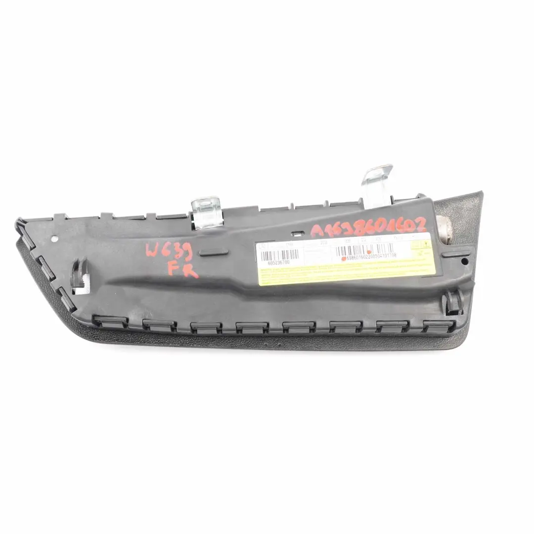 Mercedes W169 Sedile Anteriore Destro Airbag Laterale - SKU A1698601602 - Numero di parte A1698601602