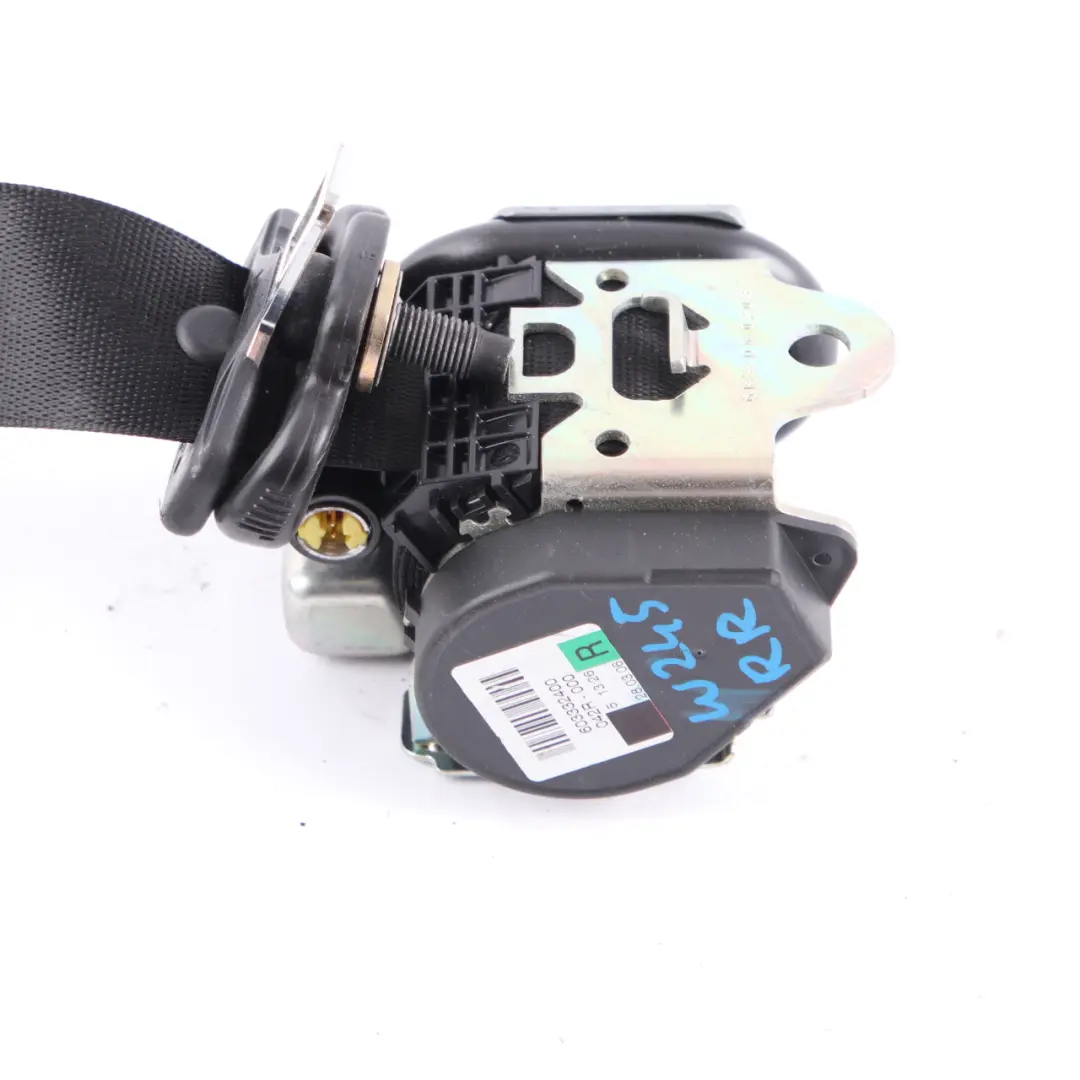 Cinturon Seguridad Trasero Derecho Seguridad Negro para Mercedes W245 con número de pieza A1698601885 Mercedes W245 Cinturon Seguridad Trasero Derecho Seguridad Negro - SKU A1698601885 - Número de pieza A1698601885