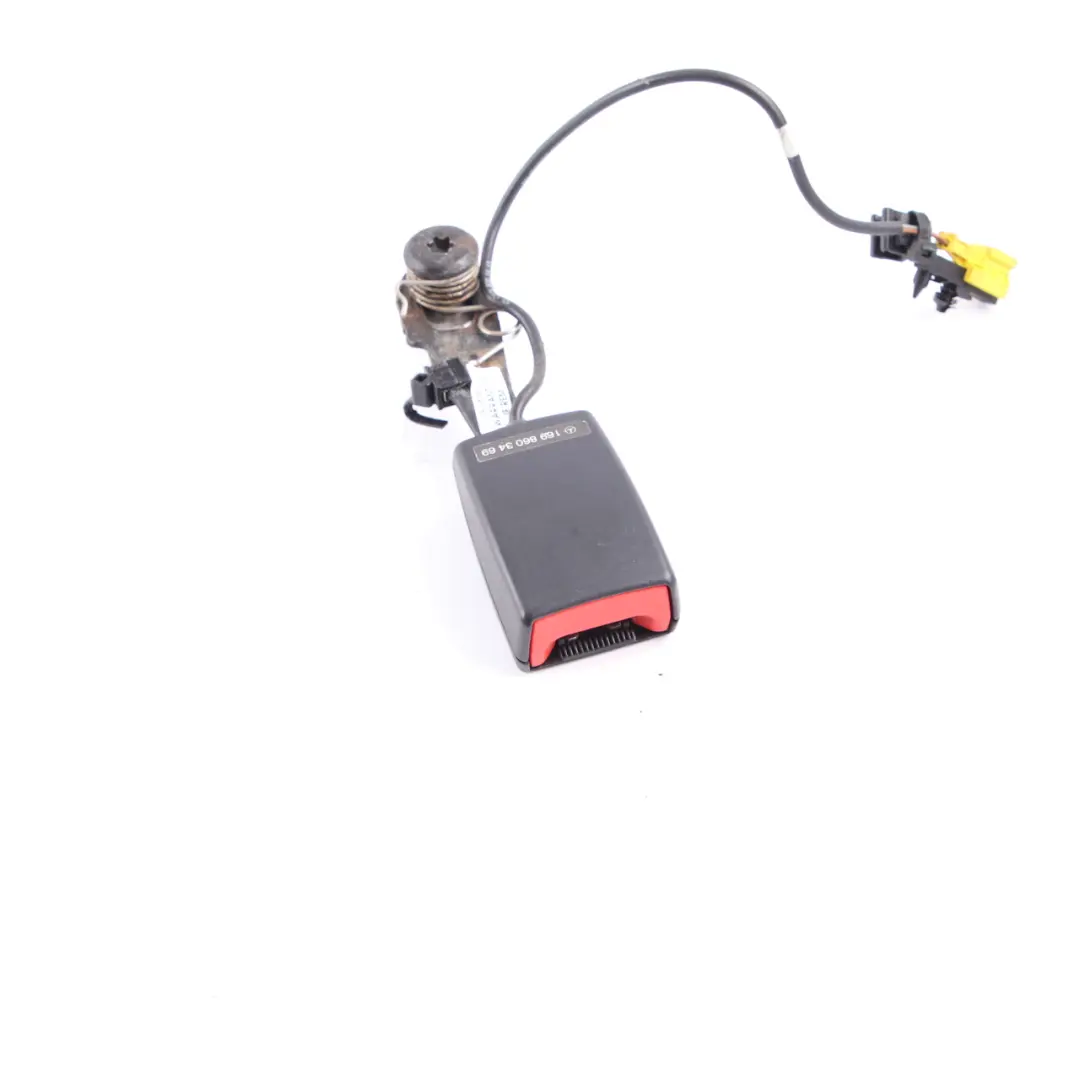 Boucle siège Mercedes W169 W245 Tendeur courroie arrière droite pour à propos du numéro de pièce A1698603469 Boucle siège Mercedes W169 W245 Tendeur courroie arrière droite - SKU A1698603469 - Numéro de pièce A1698603469