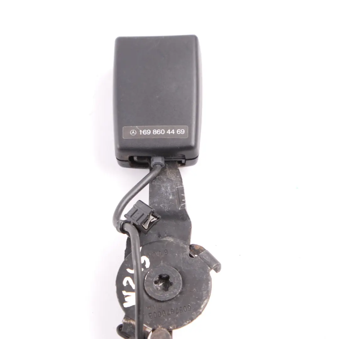 Seat Buckle Mercedes W169 W245 Tensioner Lower Belt Rear Centre - SKU A1698604469 - Part number A1698604469
