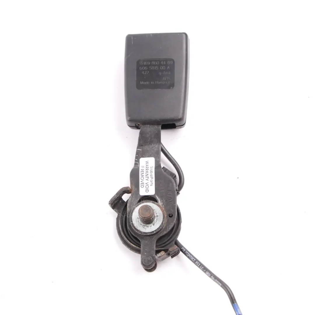 Seat Buckle Mercedes W169 W245 Tensioner Lower Belt Rear Centre - SKU A1698604469 - Part number A1698604469