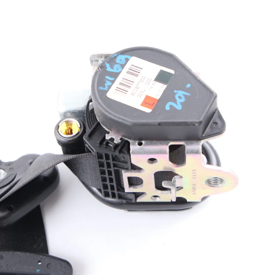  Sicher Heitsgurt Mercedes W169 W245 Vorne Links Schwarz A1698608385 - SKU A1698607385 - Teilenummer A1698607385