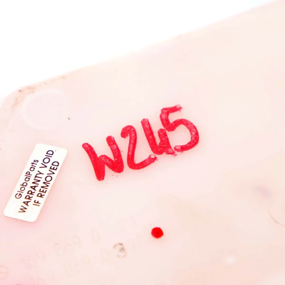 Mercedes-Benz W245 Xenon Headlamp Windscreen Washer Tank Reservoir to with Part number A1698690320 Mercedes-Benz W245 Xenon Headlamp Windscreen Washer Tank Reservoir - SKU A1698690320 - Part number A1698690320