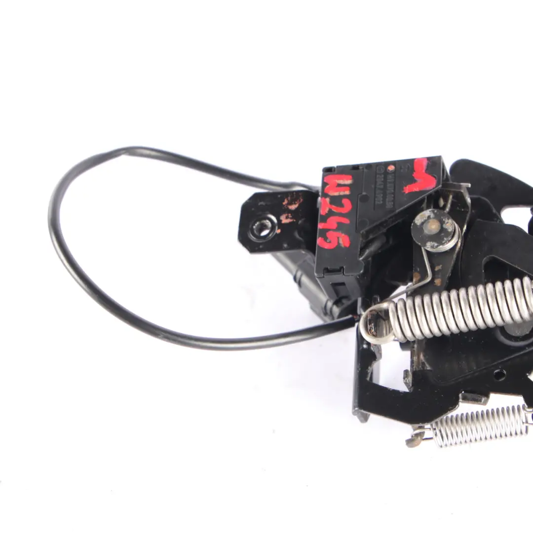 Mercedes W169 W245 Sblocco cofano Maniglia anteriore bloccata - SKU A1698700058-1 - Numero di parte A1698700058