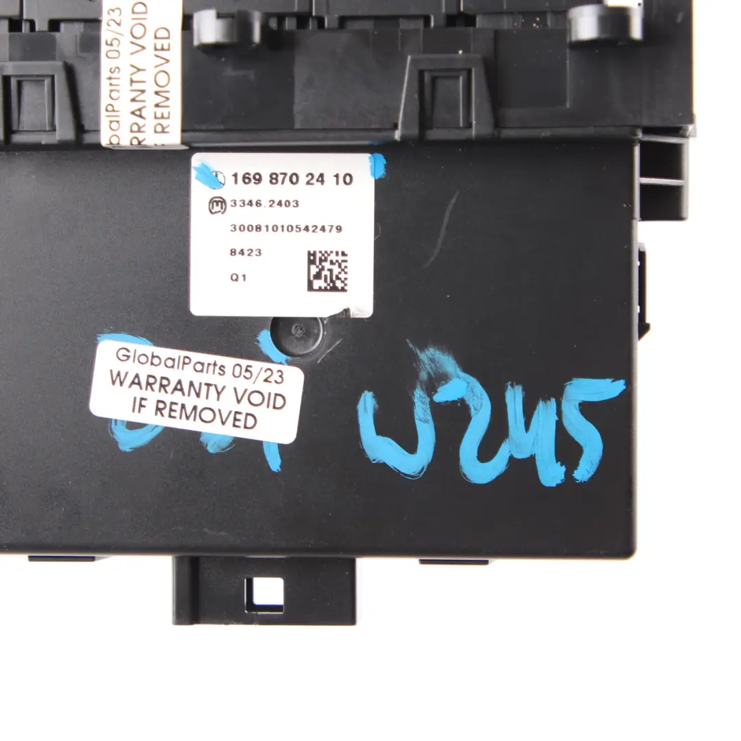  Switch Panel Mercedes W169 W245 Heater Heated Button Control Unit - SKU A1698702410 - Part number A1698702410