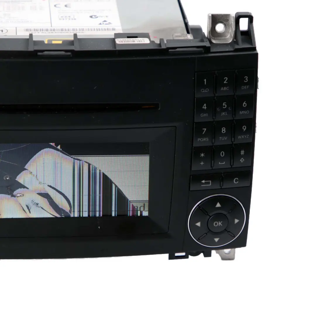 Mercedes-Benz A B Class W169 W245 CD Player Radio Stereo Head Unit to with Part number A1698705894 Mercedes-Benz A B Class W169 W245 CD Player Radio Stereo Head Unit - SKU A1698705894-1 - Part number A1698705894