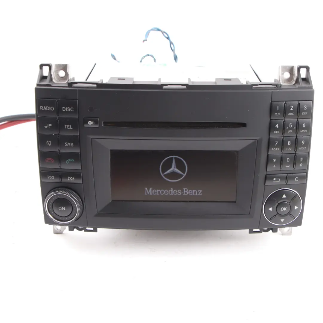  Radio Player Mercedes W169 W245 Audio 20 Stereo CD Head Unit Display - SKU A1698706094 - Part number A1698706094