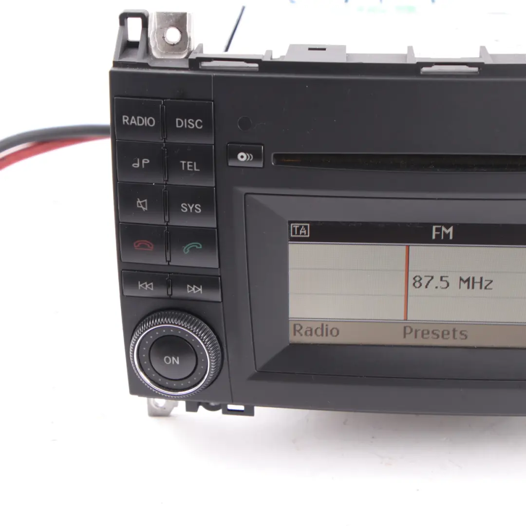  Radio Player Mercedes W169 W245 Audio 20 Stereo CD Head Unit Display - SKU A1698706094 - Part number A1698706094