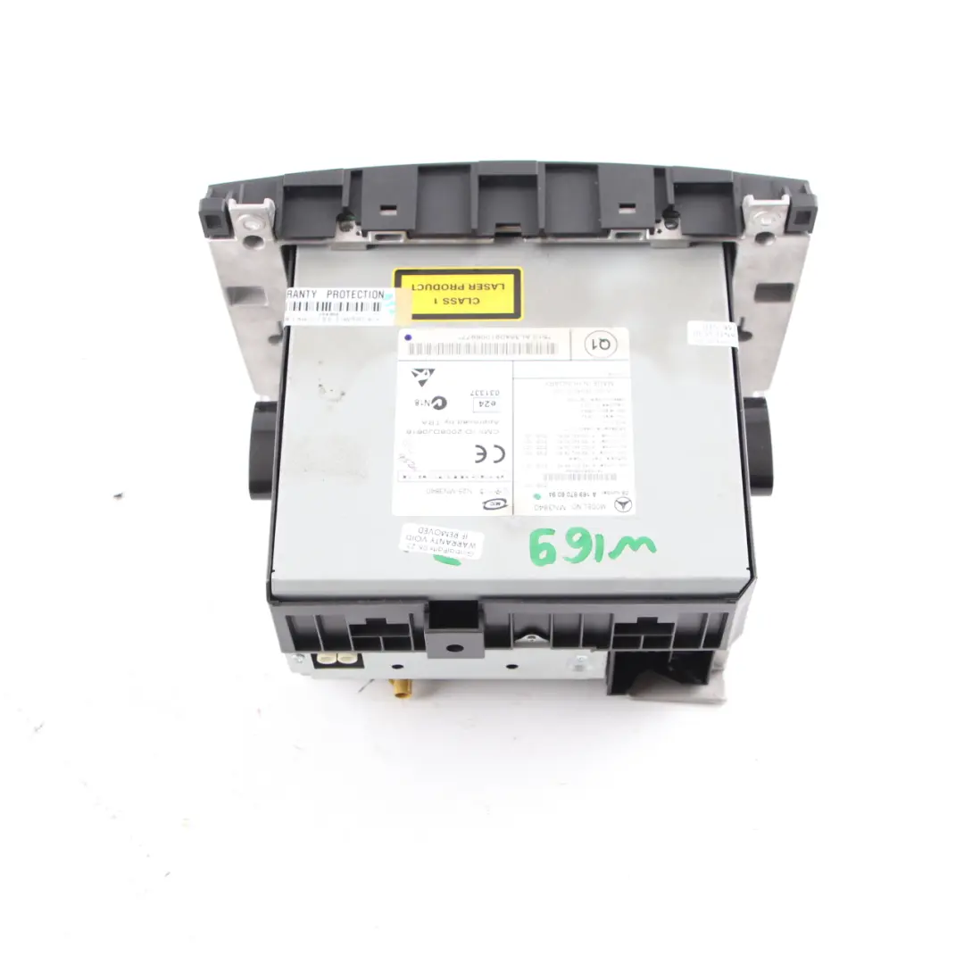 Radio Player Audio 20 Stereo CD Head Unit Display to Mercedes W169 W245 with Part number A1698706094 Mercedes W169 W245 Radio Player Audio 20 Stereo CD Head Unit Display - SKU A1698706094 - Part number A1698706094