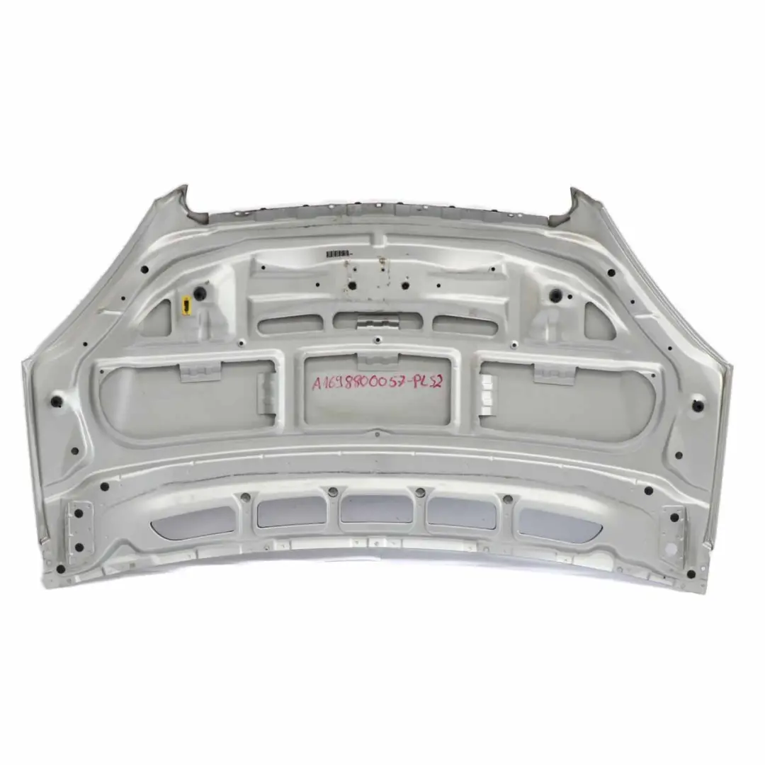 Mercedes W169 Hood Bonnet Trim Panelling Polar Silver Metallic - 761 - SKU A1698800057-PLS2 - Part number A1698800057