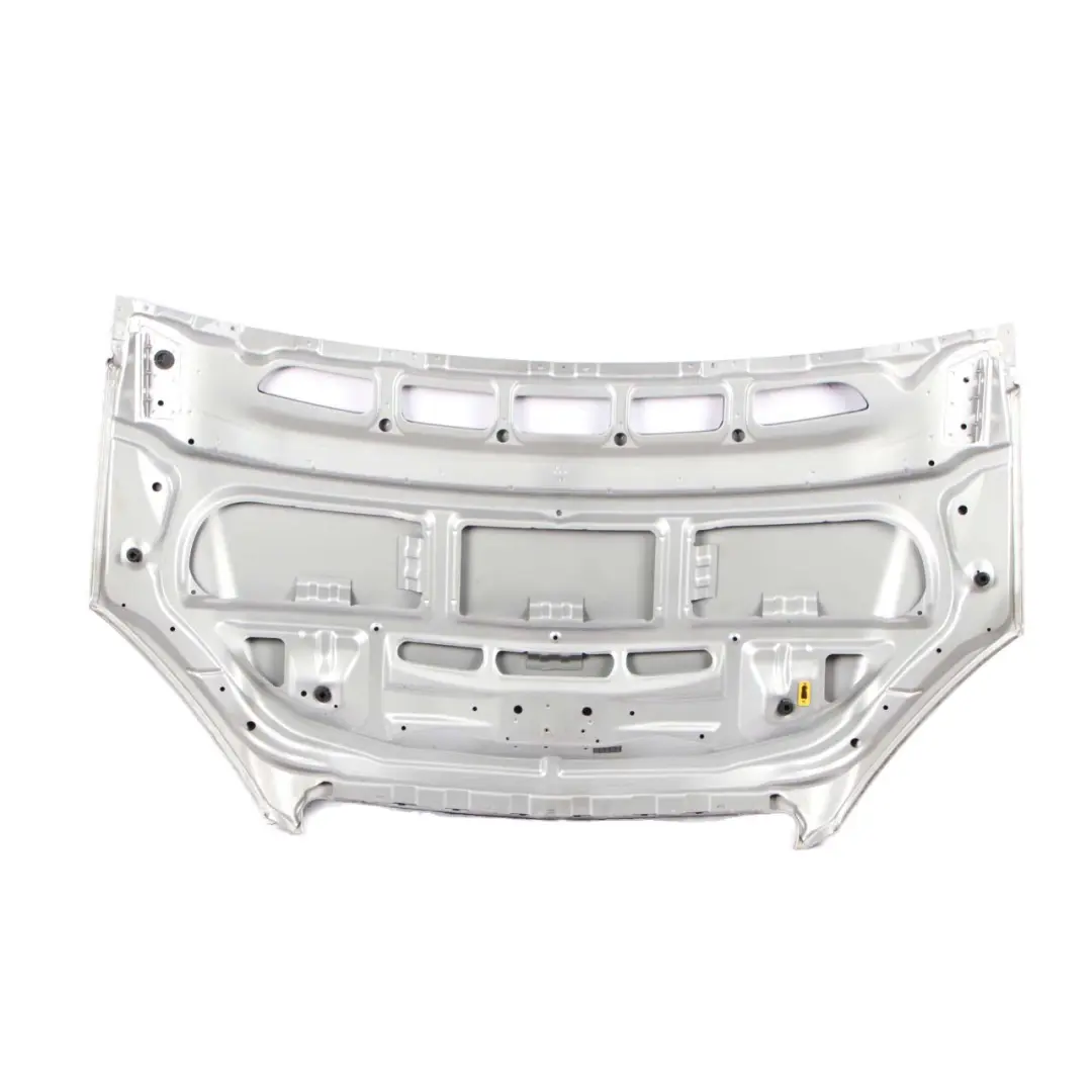 Hood Bonnet Trim Panel Polar Silver Metallic - 761 to Mercedes W169 with Part number A1698800057 Mercedes W169 Hood Bonnet Trim Panel Polar Silver Metallic - 761 - SKU A1698800057-PS - Part number A1698800057