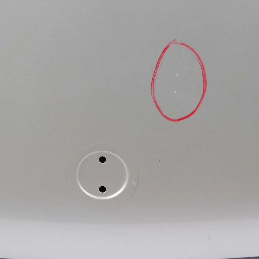 Hood Bonnet Trim Panel Polar Silver Metallic - 761 to Mercedes W169 with Part number A1698800057 Mercedes W169 Hood Bonnet Trim Panel Polar Silver Metallic - 761 - SKU A1698800057-PS - Part number A1698800057