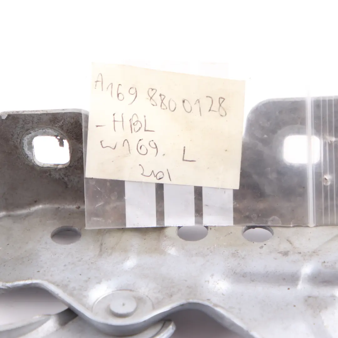 Mercedes W169 Hood Bonnet Hinge Front Left N/S Horizon Blue - 391 - SKU A1698800128-HBL - Part number A1698800128