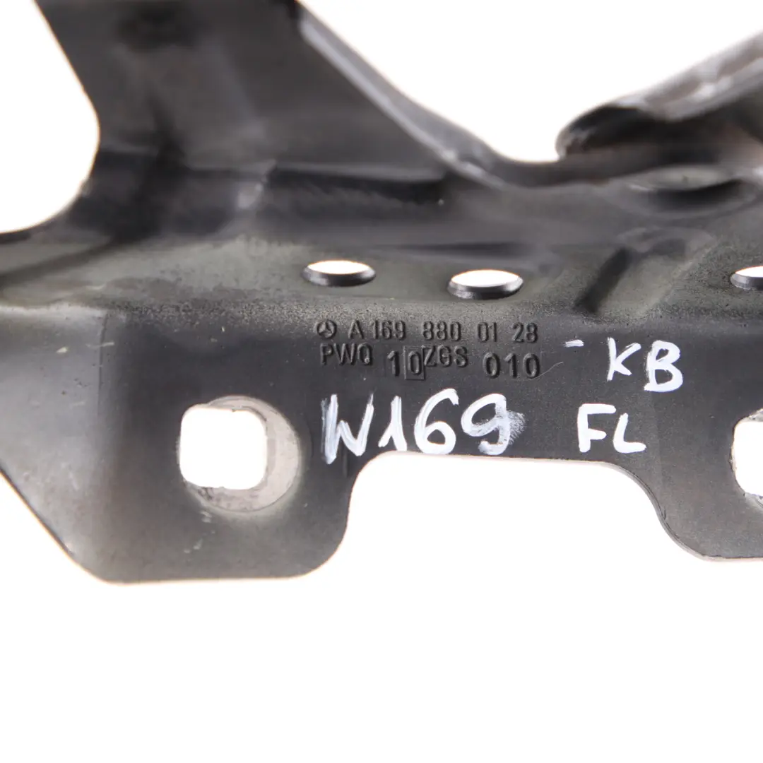 Mercedes W169 Charnière de capot gauche Noir - SKU A1698800128-KB - Numéro de pièce A1698800128