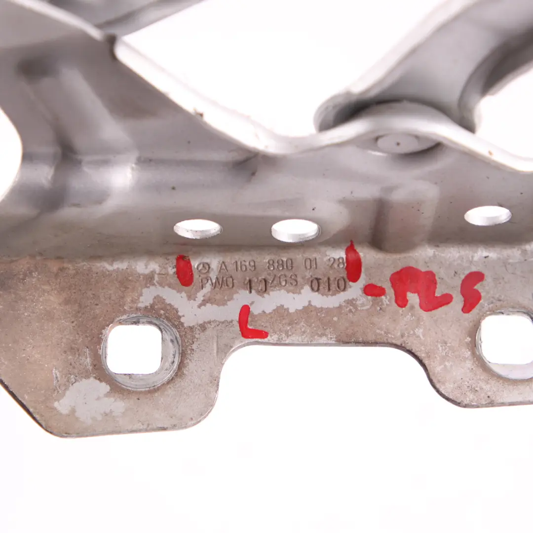Mercedes W169 Hinge Bonnet Left N/S Front Polar Silver Metallic 761 - SKU A1698800128-PLS - Part number A1698800128