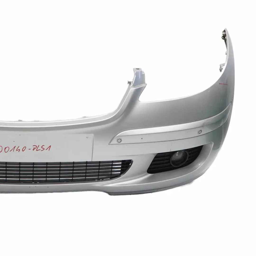 Front Bumper Parktronic Trim Panel Polar Silver Metallic - 761 to Mercedes W169 with Part number A1698800140 Mercedes W169 Front Bumper Parktronic Trim Panel Polar Silver Metallic - 761 - SKU A1698800140-PLS1 - Part number A1698800140