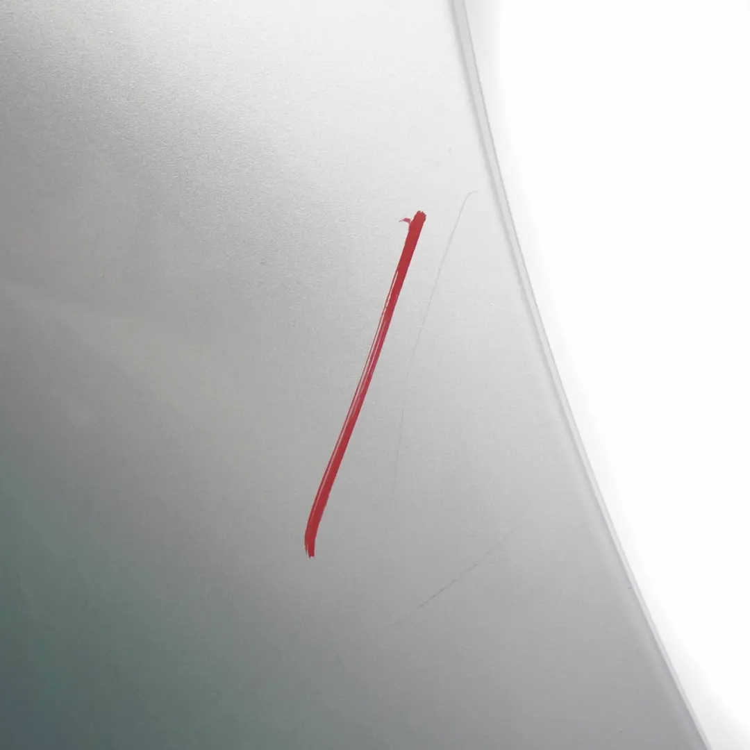 Front Bumper Parktronic Trim Panel Polar Silver Metallic - 761 to Mercedes W169 with Part number A1698800140 Mercedes W169 Front Bumper Parktronic Trim Panel Polar Silver Metallic - 761 - SKU A1698800140-PLS1 - Part number A1698800140