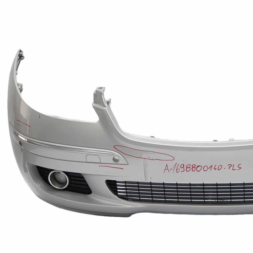 Mercedes W169 Zderzak Przedni Polar Silver - 761 - SKU A1698800140-PLS - Numer Części A1698800140
