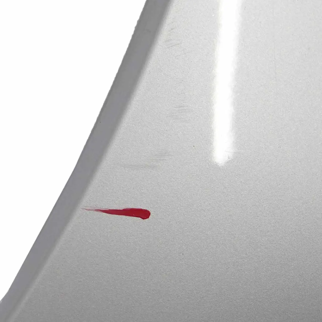 Front Bumper Parktronic Trim Panel Polar Silver Metallic - 761 to Mercedes W169 with Part number A1698800140 Mercedes W169 Front Bumper Parktronic Trim Panel Polar Silver Metallic - 761 - SKU A1698800140-PLS - Part number A1698800140