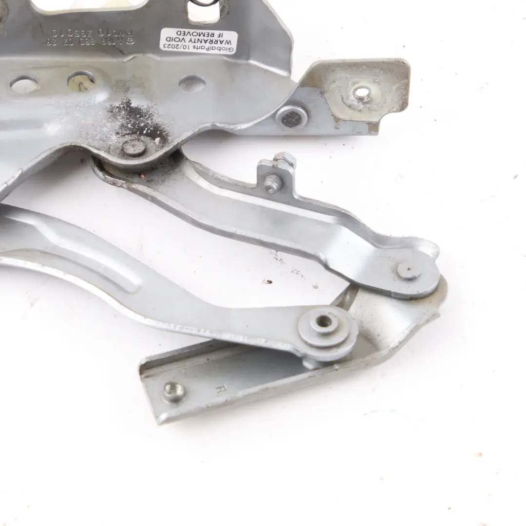 Mercedes W169 Hood Bonnet Hinge Front Right O/S Horizon Blue 391 - SKU A1698800228-HBL - Part number A1698800228