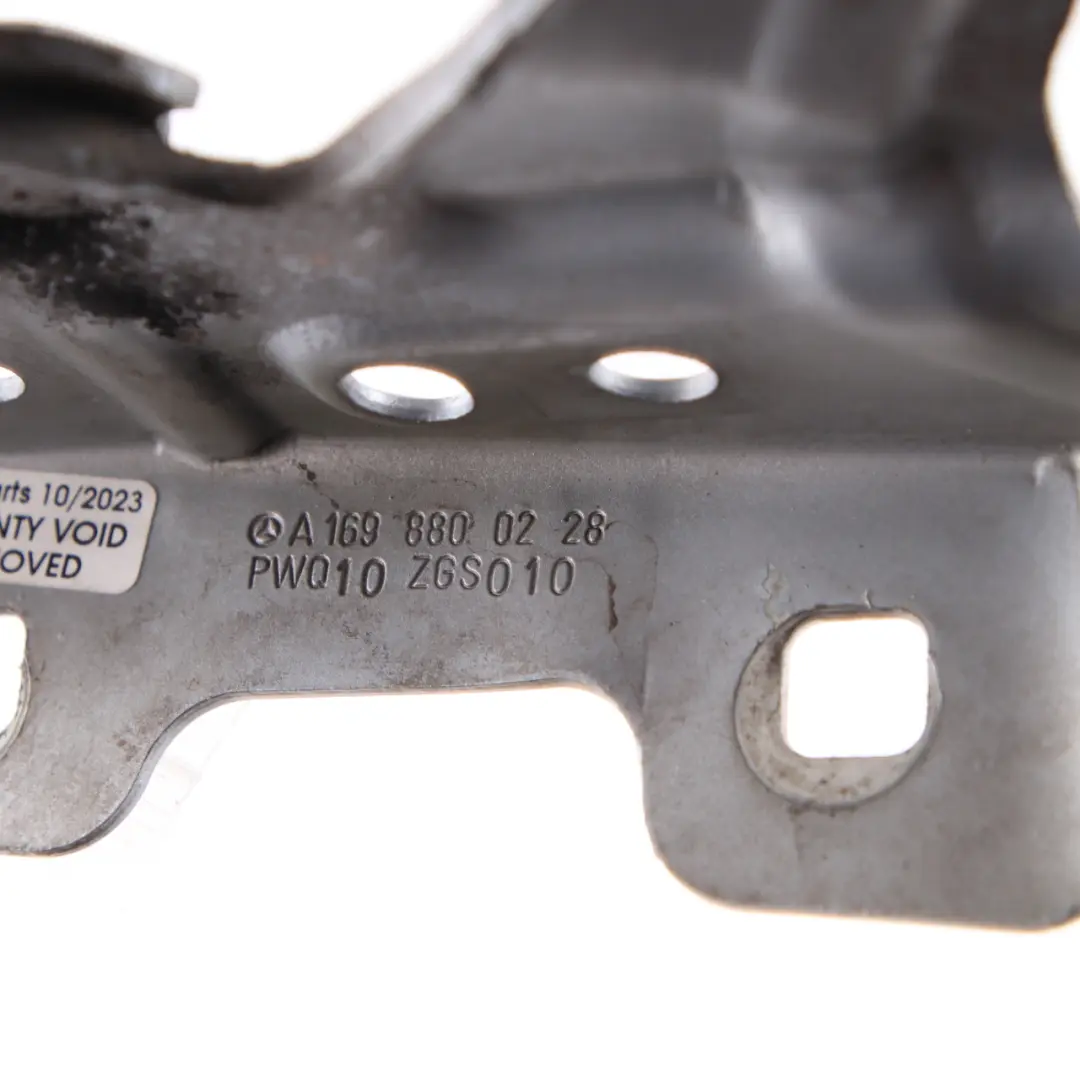 Mercedes W169 Capó Bisagra Delantera Derecha Horizon Azul 391 - SKU A1698800228-HBL - Número de pieza A1698800228