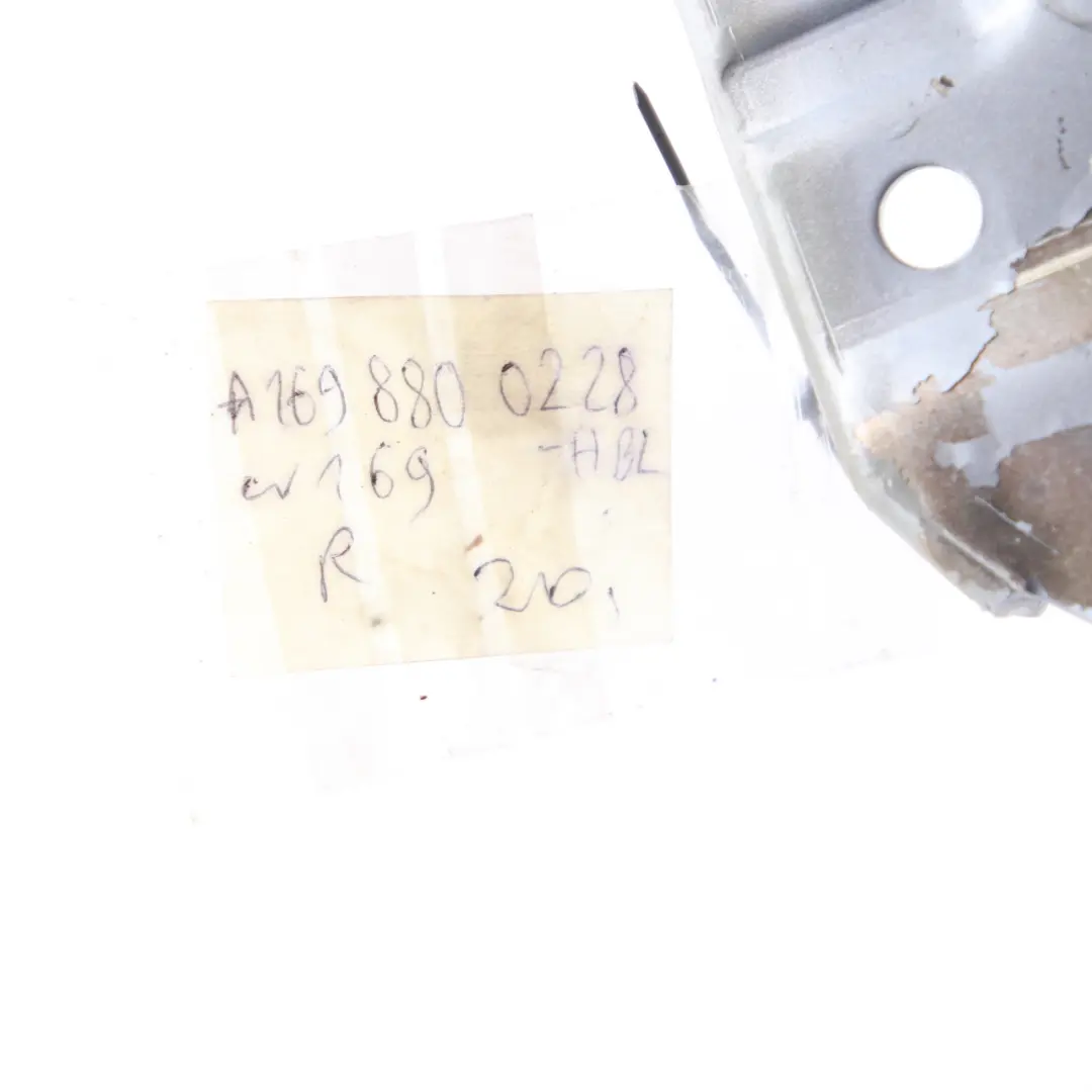 Hood Bonnet Hinge Front Right O/S Horizon Blue 391 to Mercedes W169 with Part number A1698800228 Mercedes W169 Hood Bonnet Hinge Front Right O/S Horizon Blue 391 - SKU A1698800228-HBL - Part number A1698800228