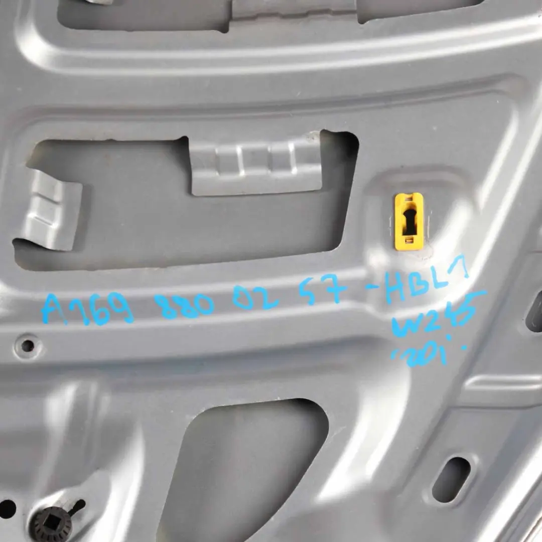 Hood Bonnet Trim Panel B-Class Horizon Blue Metallic - 391 to Mercedes W245 with Part number A1698800257 Mercedes W245 Hood Bonnet Trim Panel B-Class Horizon Blue Metallic - 391 - SKU A1698800257-HBL1 - Part number A1698800257