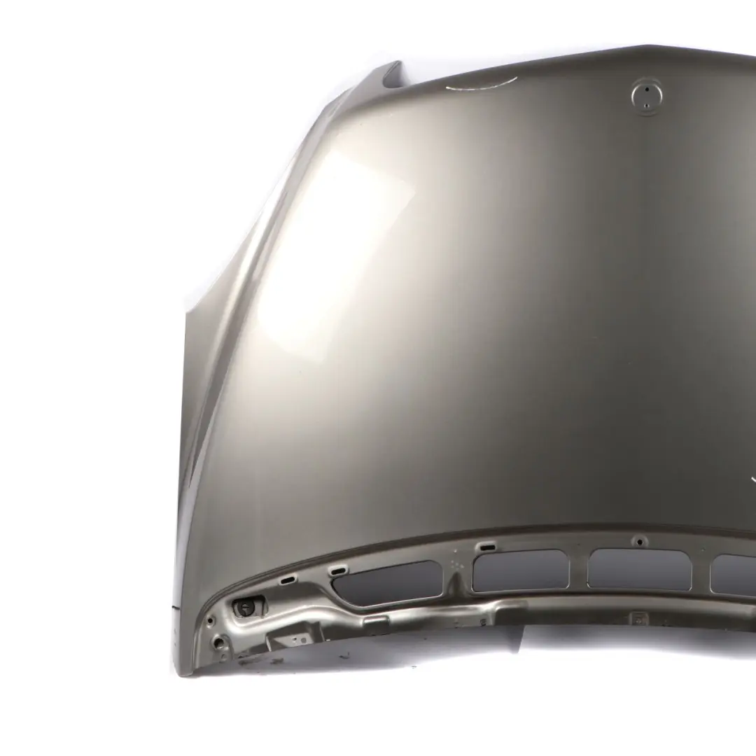 Hood Bonnet Trim Panel B-Class Comet Grey Metallic - 748 to Mercedes W245 with Part number A1698800257 Mercedes W245 Hood Bonnet Trim Panel B-Class Comet Grey Metallic - 748 - SKU A1698800257-KMG - Part number A1698800257