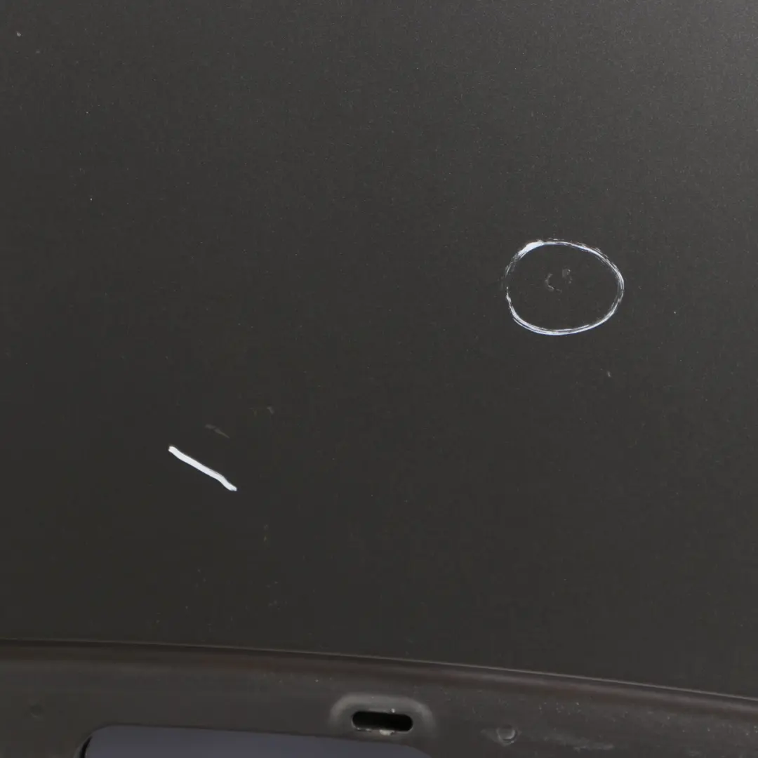 Hood Bonnet Trim Panel B-Class Comet Grey Metallic - 748 to Mercedes W245 with Part number A1698800257 Mercedes W245 Hood Bonnet Trim Panel B-Class Comet Grey Metallic - 748 - SKU A1698800257-KMG - Part number A1698800257