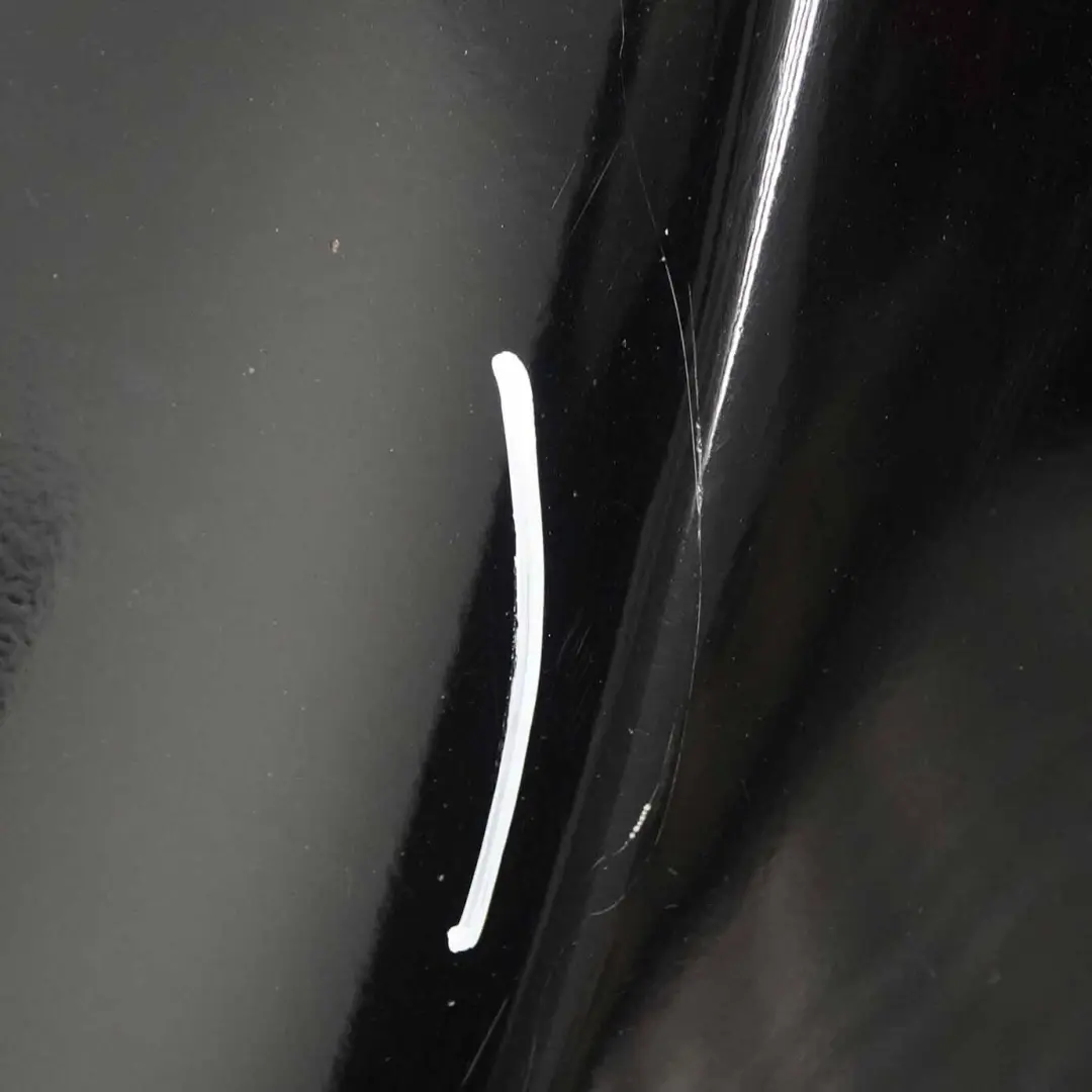 Mercedes W245 Hood Bonnet Trim Panel B-Class Kosmos Cosmic Black Metallic - 191 - SKU A1698800257-NIB - Part number A1698800257