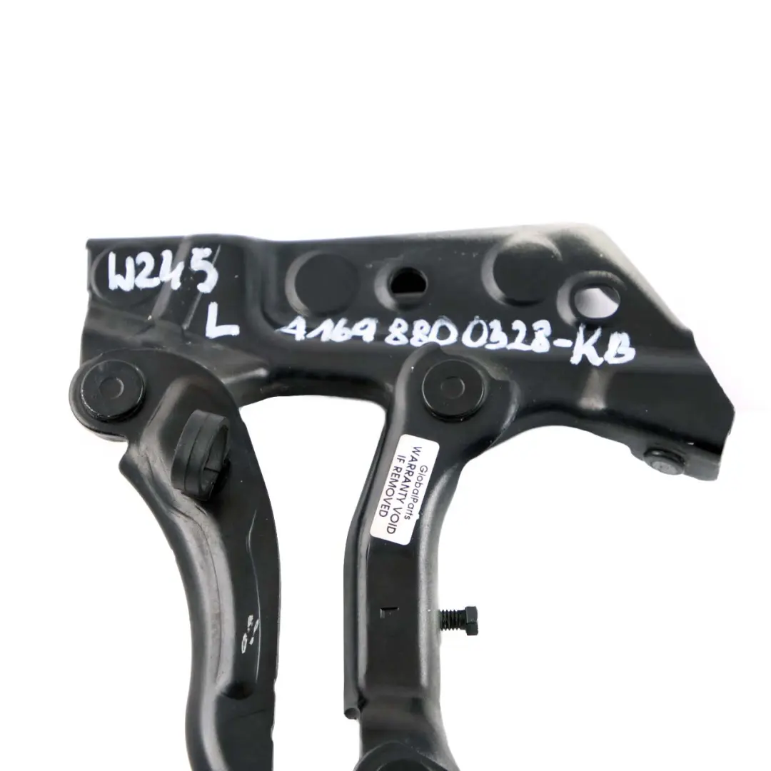 Mercedes-Benz B-Class W245 Hood Bonnet Left N/S Hinge Kosmos Black Metallic 191 to with Part number A1698800328 Mercedes-Benz B-Class W245 Hood Bonnet Left N/S Hinge Kosmos Black Metallic 191 - SKU A1698800328-KB - Part number A1698800328