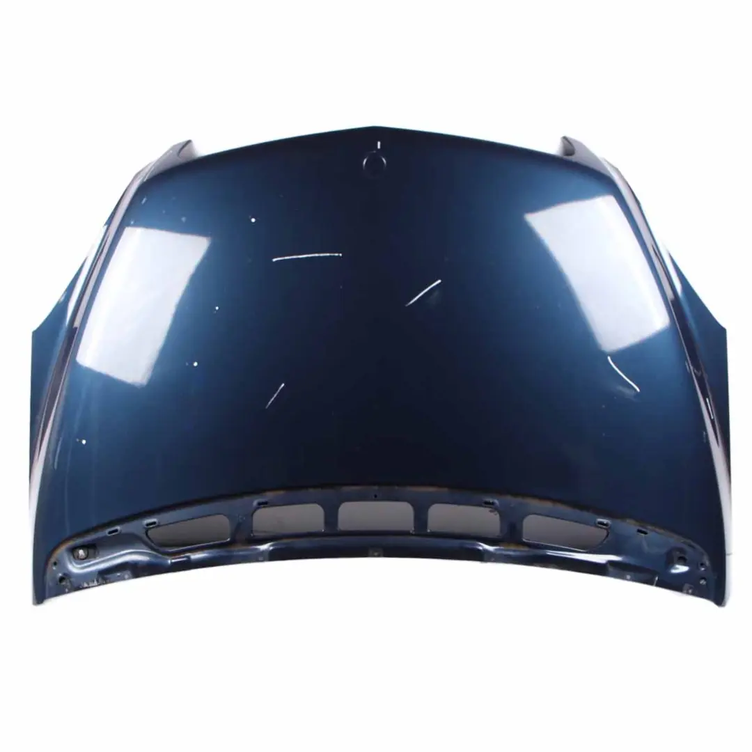 Hood Bonnet Trim Panel B-Class Atoll Blue Metallic - 375 to Mercedes W245 with Part number A1698800357 Mercedes W245 Hood Bonnet Trim Panel B-Class Atoll Blue Metallic - 375 - SKU A1698800357-AB - Part number A1698800357