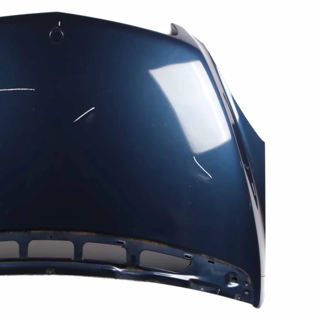 Hood Bonnet Trim Panel B-Class Atoll Blue Metallic - 375 to Mercedes W245 with Part number A1698800357 Mercedes W245 Hood Bonnet Trim Panel B-Class Atoll Blue Metallic - 375 - SKU A1698800357-AB - Part number A1698800357