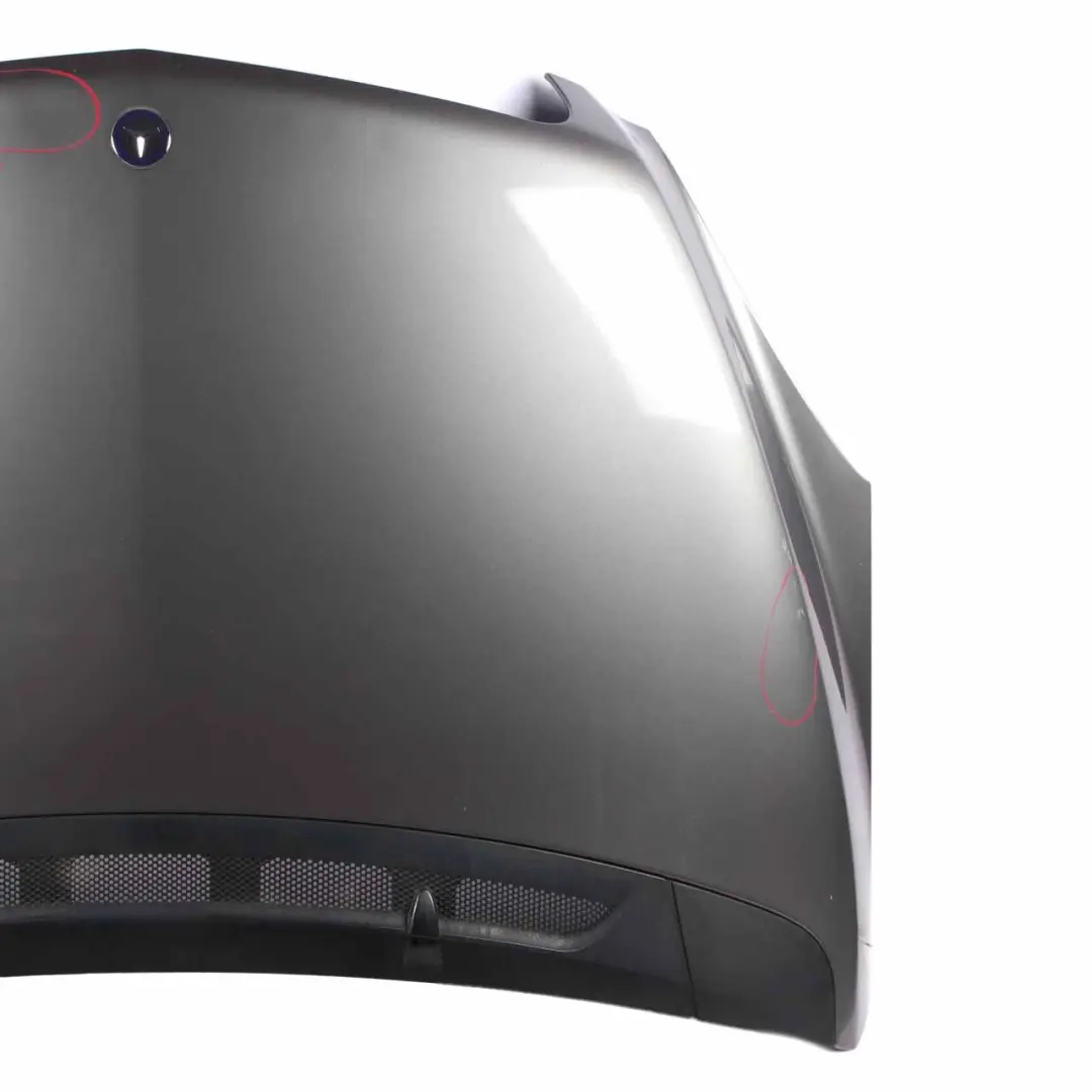 Hood Bonnet Trim Panel B-Class Mountain Grey Metallic - 787 to Mercedes W245 with Part number A1698800357 Mercedes W245 Hood Bonnet Trim Panel B-Class Mountain Grey Metallic - 787 - SKU A1698800357-MG1 - Part number A1698800357