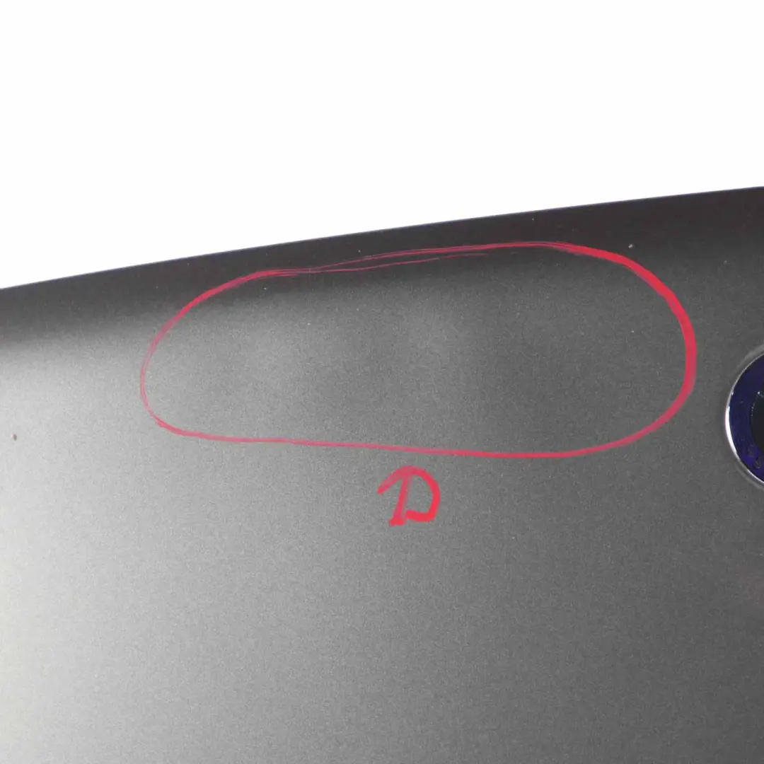 Hood Bonnet Trim Panel B-Class Mountain Grey Metallic - 787 to Mercedes W245 with Part number A1698800357 Mercedes W245 Hood Bonnet Trim Panel B-Class Mountain Grey Metallic - 787 - SKU A1698800357-MG1 - Part number A1698800357