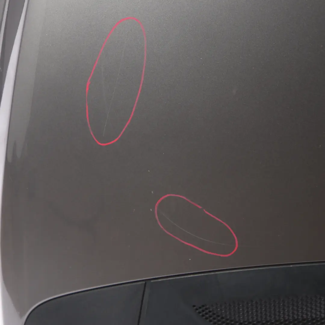 Hood Bonnet Trim Panel B-Class Mountain Grey Metallic - 787 to Mercedes W245 with Part number A1698800357 Mercedes W245 Hood Bonnet Trim Panel B-Class Mountain Grey Metallic - 787 - SKU A1698800357-MG1 - Part number A1698800357