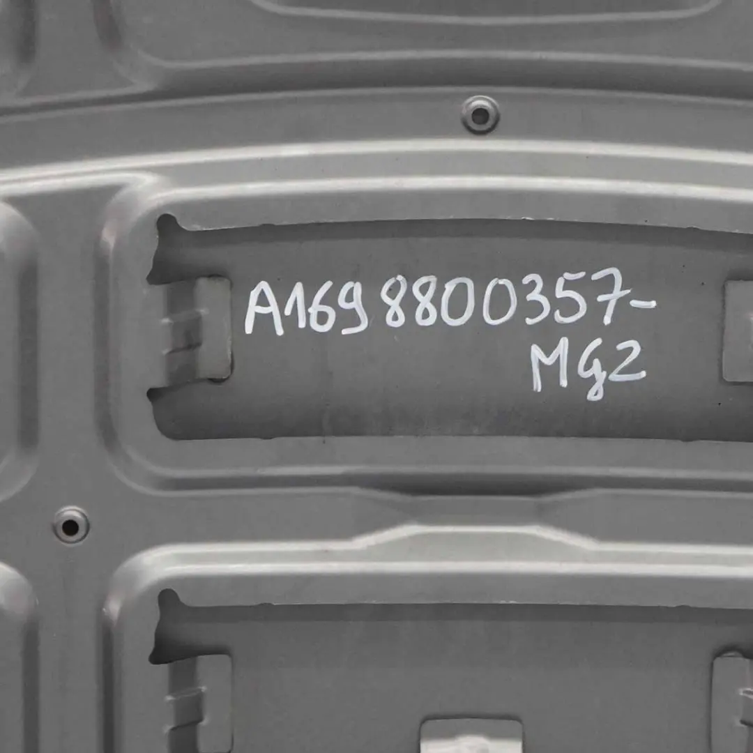 Hood Bonnet Trim Panel B-Class Mountain Grey Metallic - 787 to Mercedes W245 with Part number A1698800357 Mercedes W245 Hood Bonnet Trim Panel B-Class Mountain Grey Metallic - 787 - SKU A1698800357-MG2 - Part number A1698800357