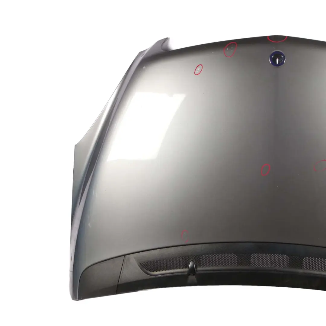 Hood Bonnet Trim Panel Mountain Grey Metallic - 787 to Mercedes W245 with Part number A1698800357 Mercedes W245 Hood Bonnet Trim Panel Mountain Grey Metallic - 787 - SKU A1698800357-MG - Part number A1698800357