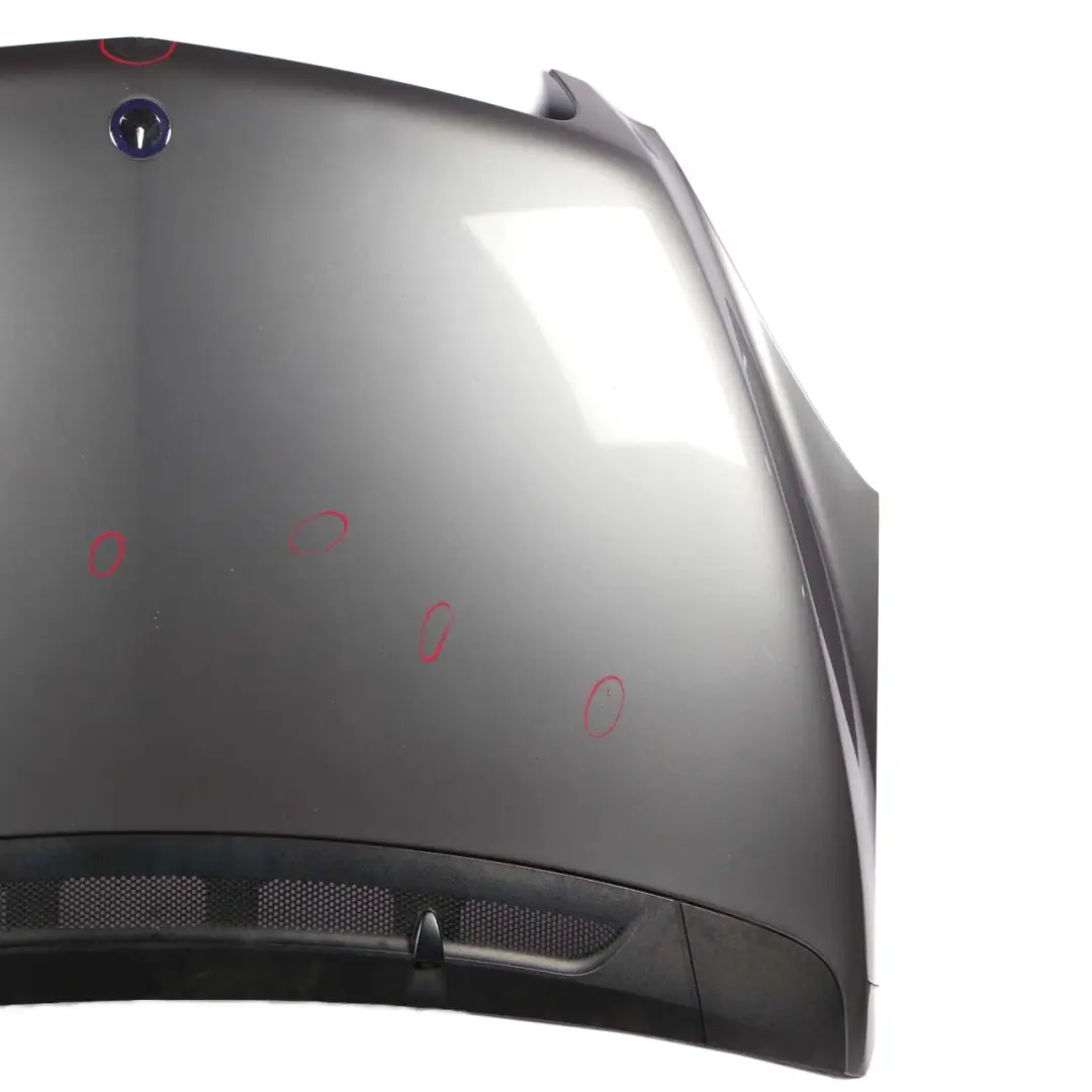 Hood Bonnet Trim Panel Mountain Grey Metallic - 787 to Mercedes W245 with Part number A1698800357 Mercedes W245 Hood Bonnet Trim Panel Mountain Grey Metallic - 787 - SKU A1698800357-MG - Part number A1698800357