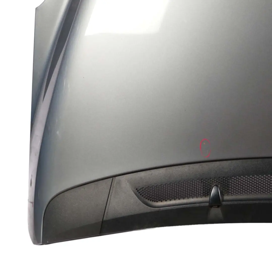 Hood Bonnet Trim Panel Mountain Grey Metallic - 787 to Mercedes W245 with Part number A1698800357 Mercedes W245 Hood Bonnet Trim Panel Mountain Grey Metallic - 787 - SKU A1698800357-MG - Part number A1698800357