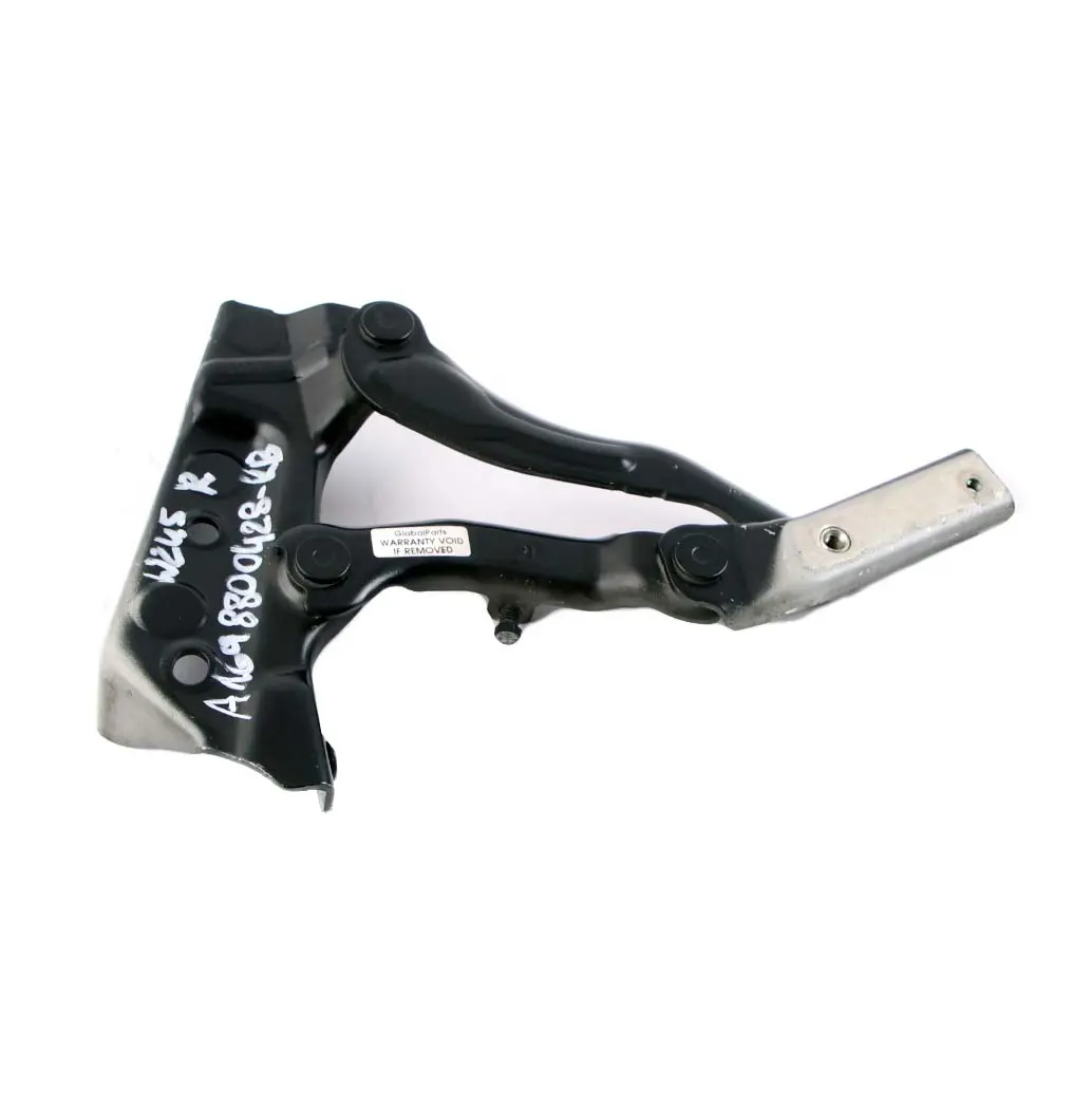 Mercedes-Benz B-Class W245 Hood Bonnet Hinge Right O/S Kosmos Black Metallic 191 to with Part number A1698800428 Mercedes-Benz B-Class W245 Hood Bonnet Hinge Right O/S Kosmos Black Metallic 191 - SKU A1698800428-KB - Part number A1698800428