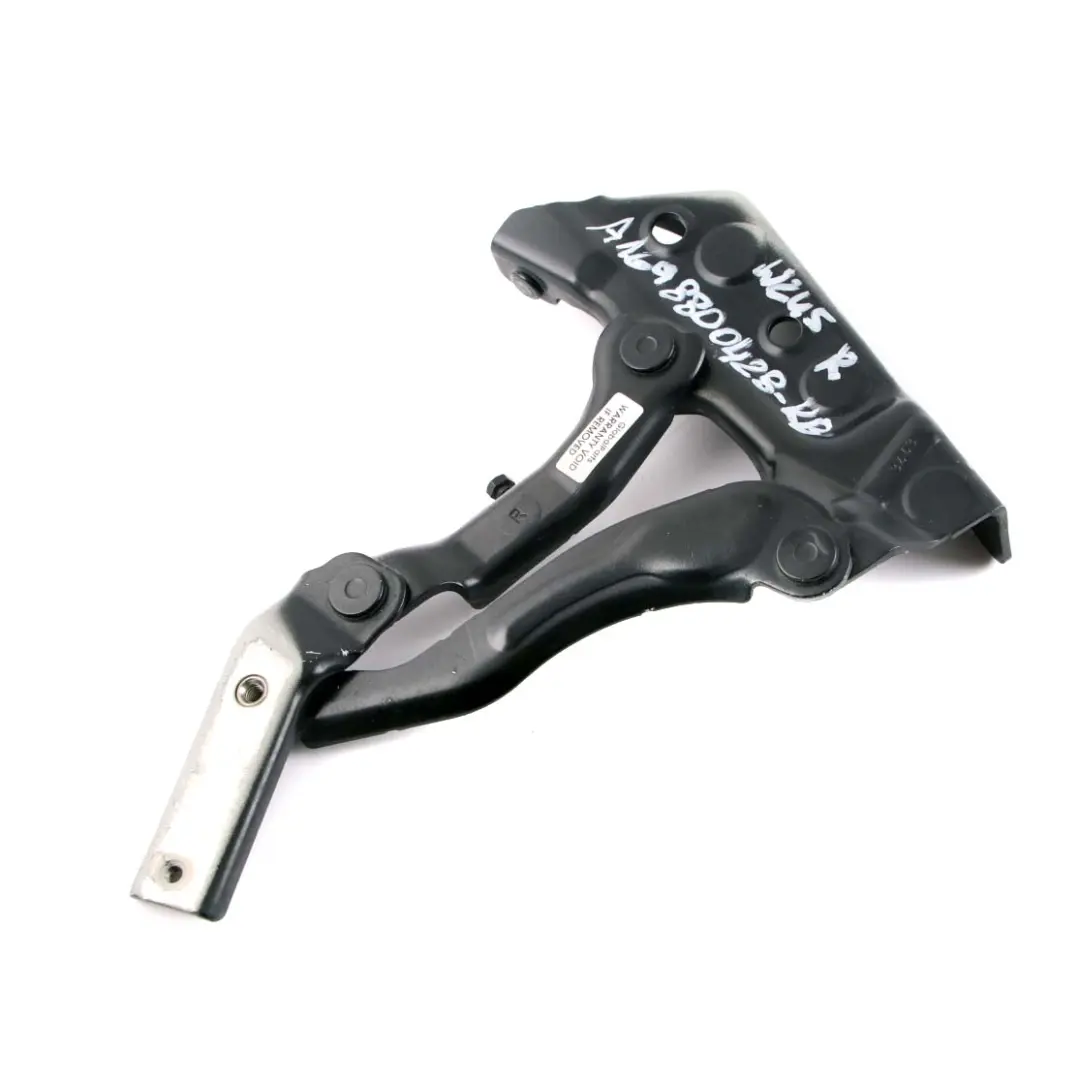 Mercedes-Benz W245 Bisagra de capó derecha Kosmos Negro metalizado 191 - SKU A1698800428-KB - Número de pieza A1698800428