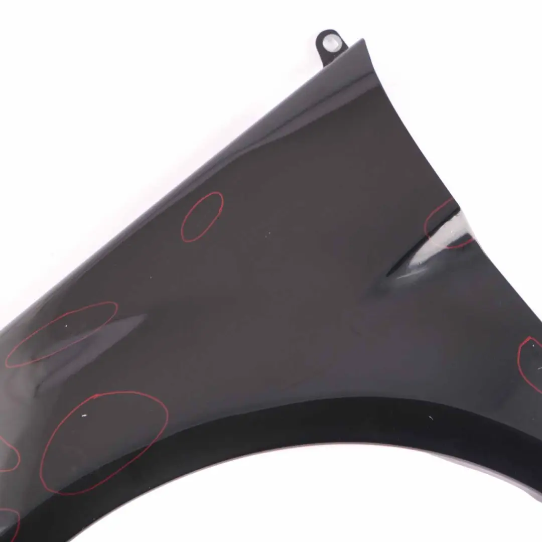 Side Wing Panel Front Left N/S Fender Cosmic Black Metallic - 191 to Mercedes W245 with Part number A1698800718 Mercedes W245 Side Wing Panel Front Left N/S Fender Cosmic Black Metallic - 191 - SKU A1698800718-KB1 - Part number A1698800718
