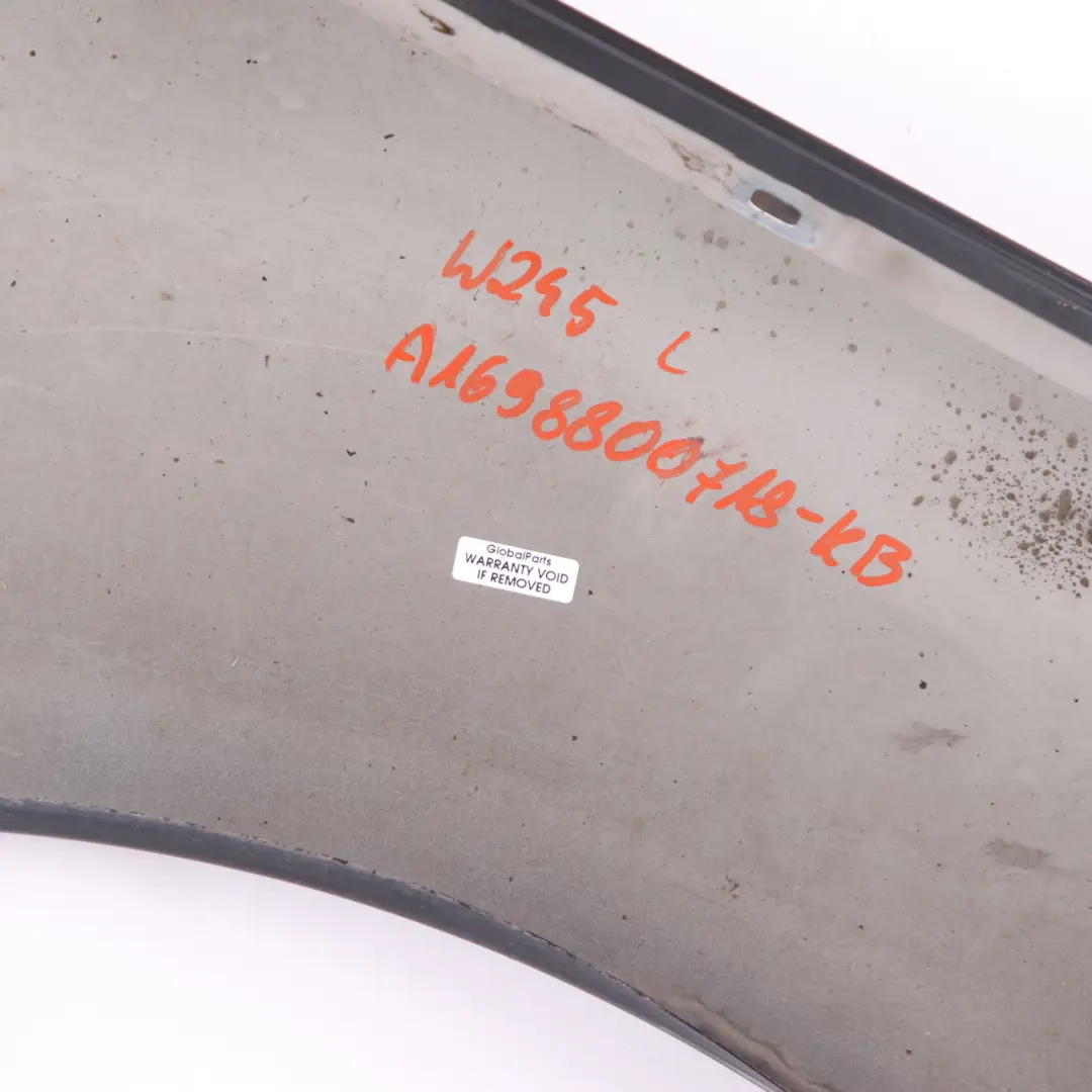 Mercedes-Benz B-Class W245 Front Left N/S Side Panel Wing Fender Cosmic Black to with Part number A1698800718 Mercedes-Benz B-Class W245 Front Left N/S Side Panel Wing Fender Cosmic Black - SKU A1698800718-KB - Part number A1698800718