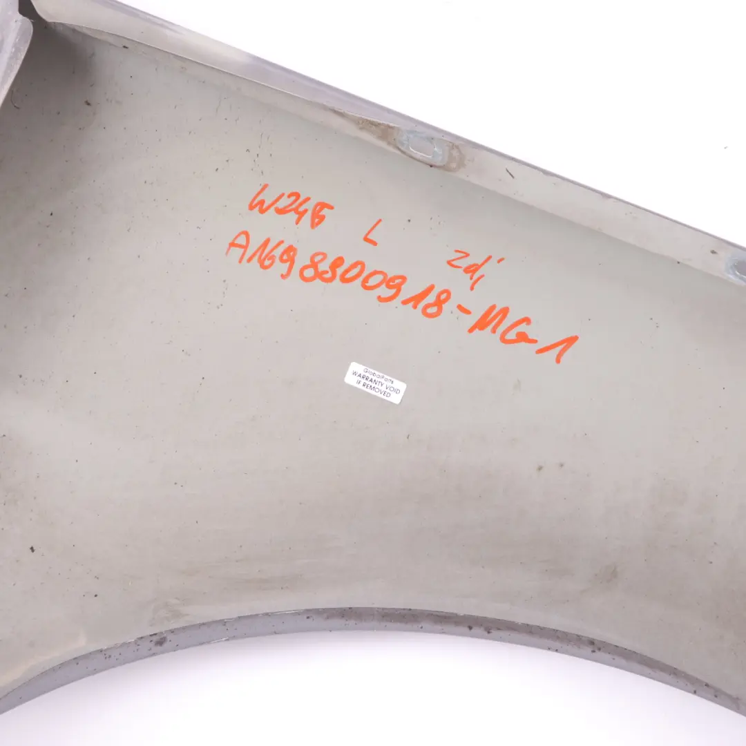Side Panel Front Left N/S Wing Fender Mountain Grey Metallic - 787 to Mercedes W245 with Part number A1698800718 Mercedes W245 Side Panel Front Left N/S Wing Fender Mountain Grey Metallic - 787 - SKU A1698800718-MG1 - Part number A1698800718
